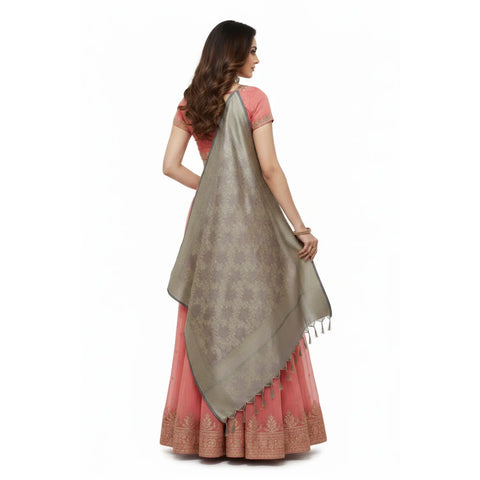 Banarasi Art Silk Dupatta - alternate view
