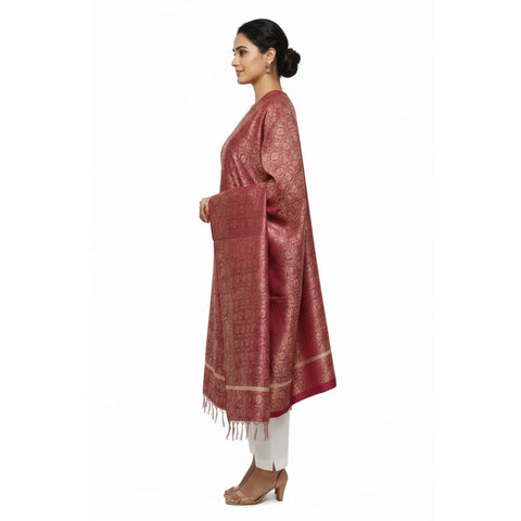Banarasi Art Silk Dupatta - alternate view