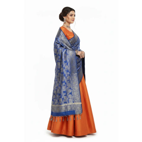 Banarasi Art Silk Dupatta - alternate view