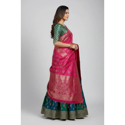 Banarasi Art Silk Dupatta - alternate view