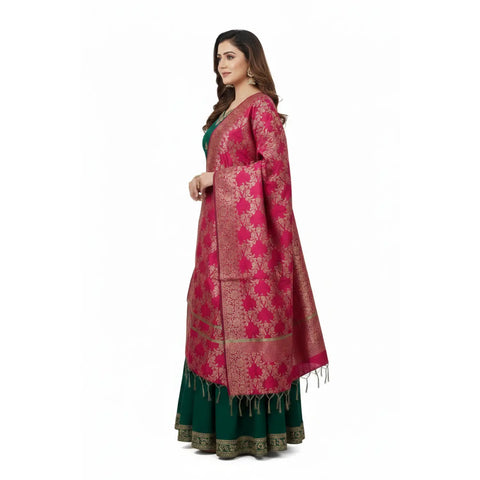 Banarasi Art Silk Dupatta - alternate view