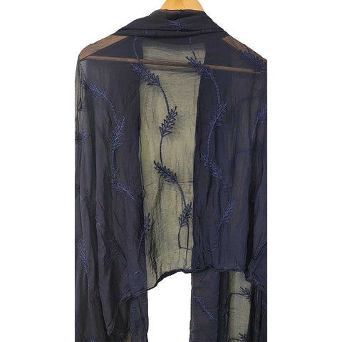 India Scarves Pure Najmin red Stole Dupatta with Golden Embroidery 220X100