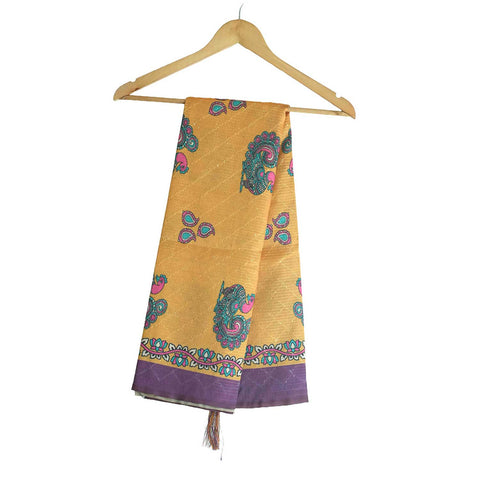Assam Traditional Cotton Dupatta Multicolour 5 Hero