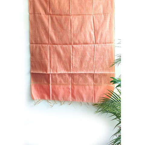 India Scarves The Women's Art Silk Woven Banarasi Jacquard Dupatta