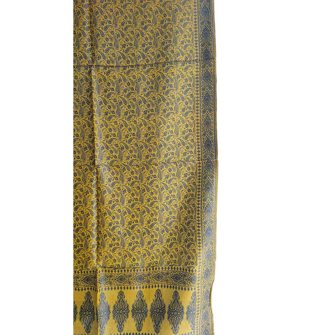 Contemporary Banarasi Silk Stole - Modern Design Size 55X180 Cm( Green )
