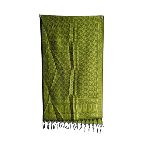 Contemporary Banarasi Silk Stole - Modern Design Size 55X180 Cm