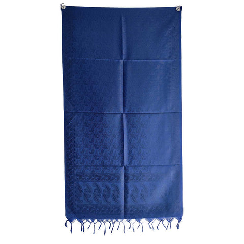 Contemporary Banarasi Silk Stole - Modern Design Size 55X180 Cm