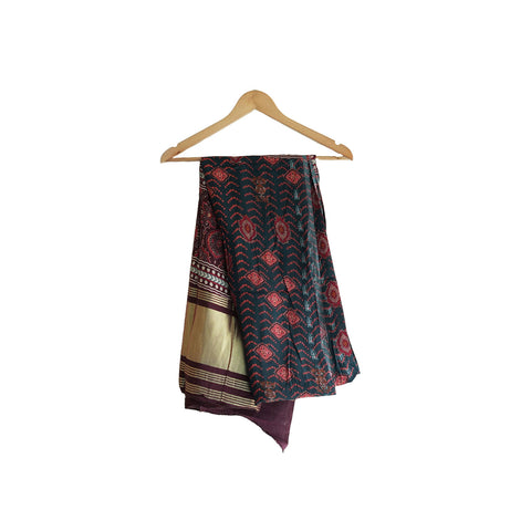 Semi Gaji Silk Bandhani Dupatta