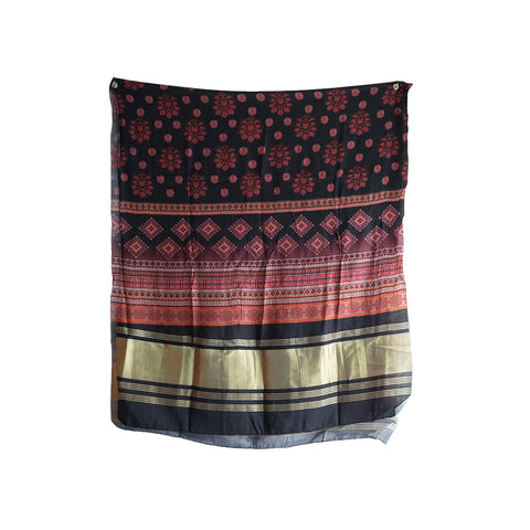 Semi Gaji Silk Bandhani Dupatta