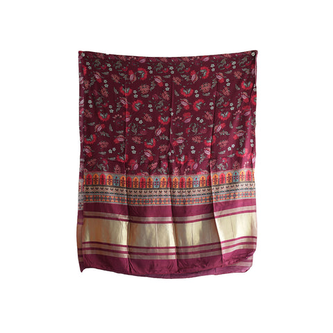 Semi Gaji Silk Bandhani Dupatta