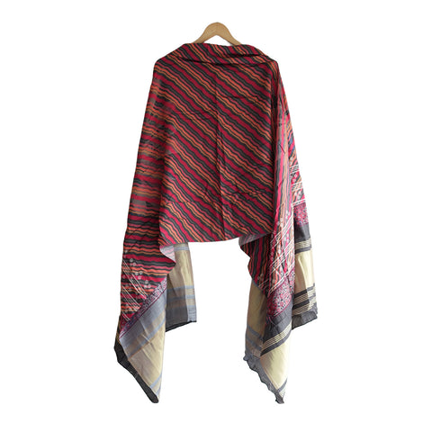Semi Gaji Silk Bandhani Dupatta