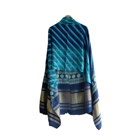 Semi Gaji Silk Bandhani Dupatta