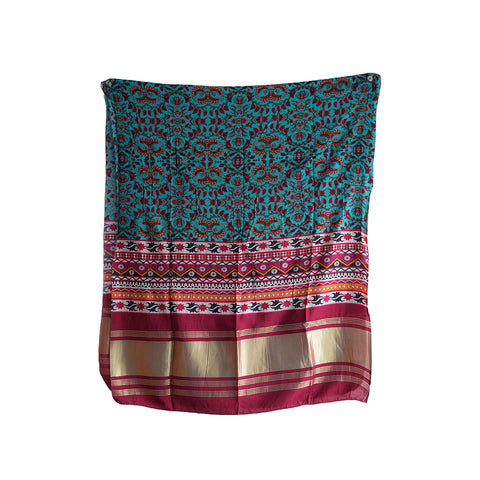 Semi Gaji Silk Bandhani Dupatta