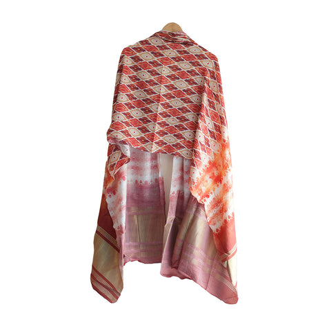 Semi Gaji Silk Bandhani Dupatta