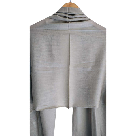 Earthy Elegance Embroidered Wool Stole | ISMSW02 | Artisan Winter Wrap