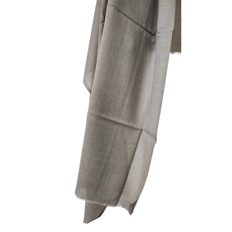 Earthy Elegance Embroidered Wool Stole | ISMSW06 | Artisan Winter Wrap