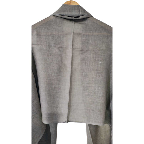 Earthy Elegance Embroidered Wool Stole | ISMSW06 | Artisan Winter Wrap