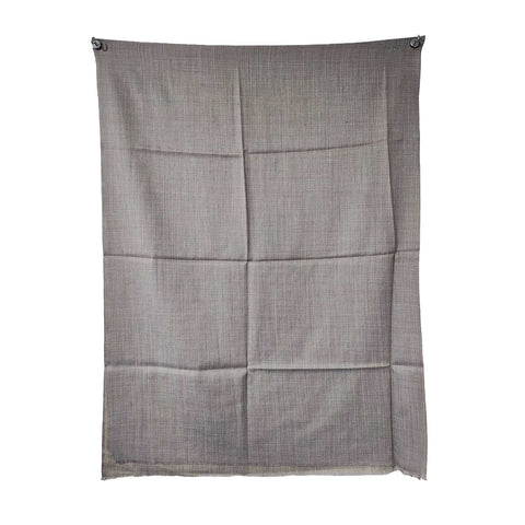 Earthy Elegance Embroidered Wool Stole | ISMSW07 | Artisan Winter Wrap