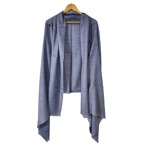 Earthy Elegance Embroidered Wool Stole | ISMSW10 | Artisan Winter Wrap