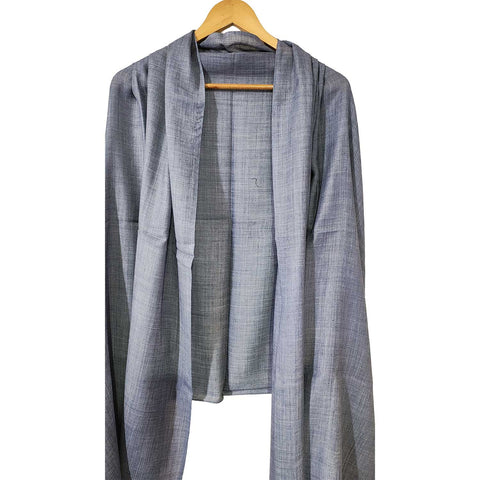 Earthy Elegance Embroidered Wool Stole | ISMSW10 | Artisan Winter Wrap
