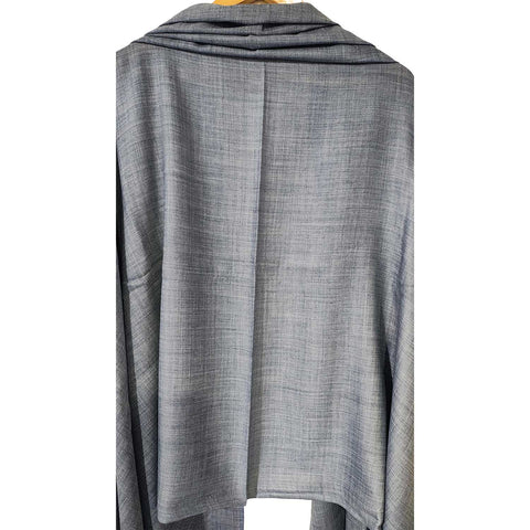 Earthy Elegance Embroidered Wool Stole | ISMSW10 | Artisan Winter Wrap