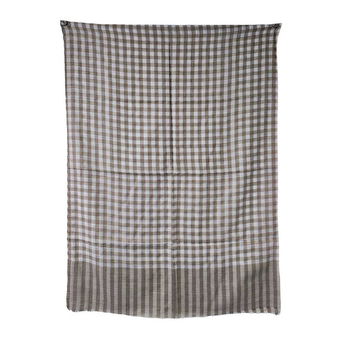 Earthy Elegance Embroidered Wool Stole | ISMSW11 | Artisan Winter Wrap
