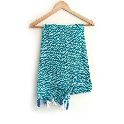 Lightweight Breathable Pure Cotton Stole Scarf for Summer, Size2,25 Mtr