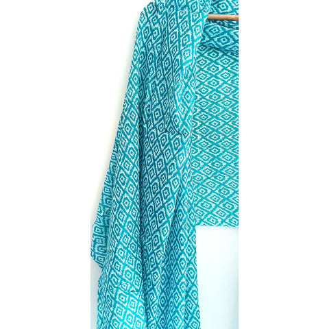 Lightweight Breathable Pure Cotton Stole Scarf for Summer, Size2,25 Mtr