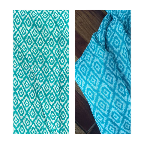 Lightweight Breathable Pure Cotton Stole Scarf for Summer, Size2,25 Mtr