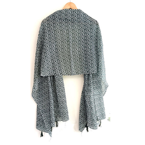 Lightweight Breathable Pure Cotton Stole Scarf for Summer, Size2,25 Mtr
