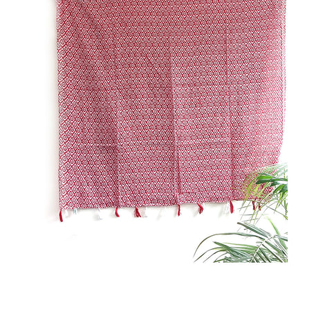 Lightweight Breathable Pure Cotton Stole Scarf for Summer, Size2,25 Mtr