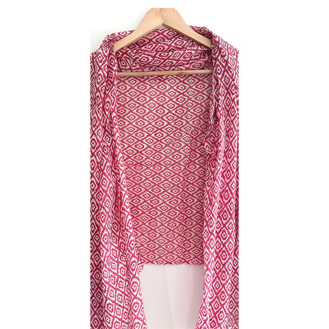 Lightweight Breathable Pure Cotton Stole Scarf for Summer, Size2,25 Mtr