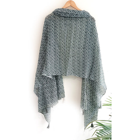 Lightweight Breathable Pure Cotton Stole Scarf for Summer, Size2,25 Mtr