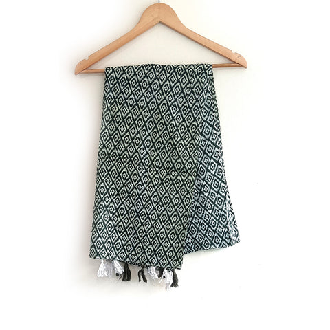 Lightweight Breathable Pure Cotton Stole Scarf for Summer, Size2,25 Mtr