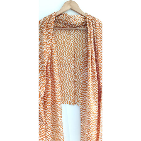 Lightweight Breathable Pure Cotton Stole Scarf for Summer, Size2,25 Mtr