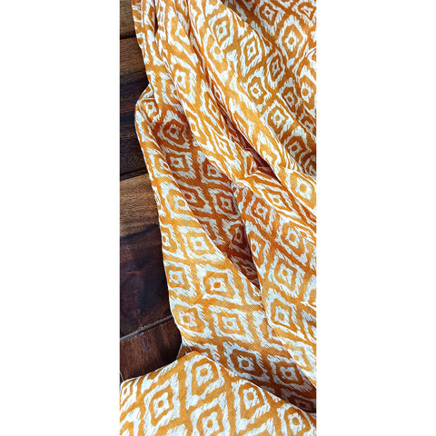 Lightweight Breathable Pure Cotton Stole Scarf for Summer, Size2,25 Mtr