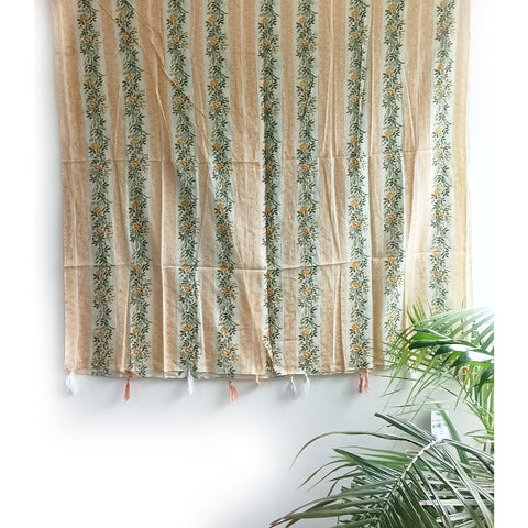 Lightweight Breathable Pure Cotton Stole Scarf for Summer, Size2,25 Mtr