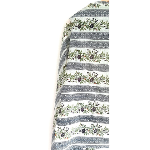 Lightweight Breathable Pure Cotton Stole Scarf for Summer, Size2,25 Mtr