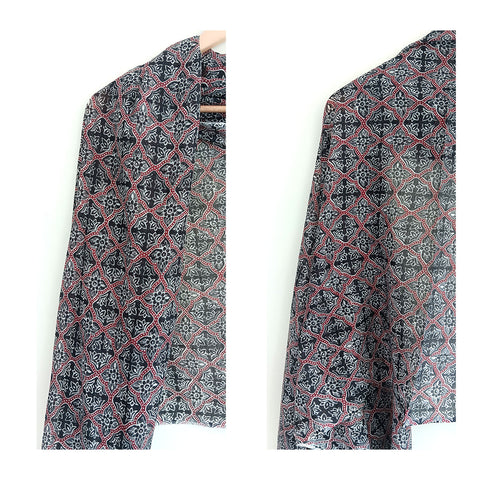 Lightweight Breathable Pure Cotton Stole Scarf for Summer, Size2,25 Mtr