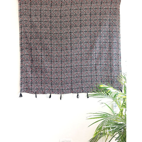 Lightweight Breathable Pure Cotton Stole Scarf for Summer, Size2,25 Mtr