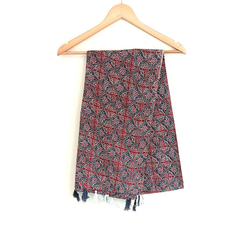 Lightweight Breathable Pure Cotton Stole Scarf for Summer, Size2,25 Mtr