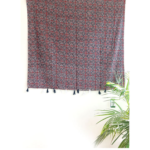 Lightweight Breathable Pure Cotton Stole Scarf for Summer, Size2,25 Mtr