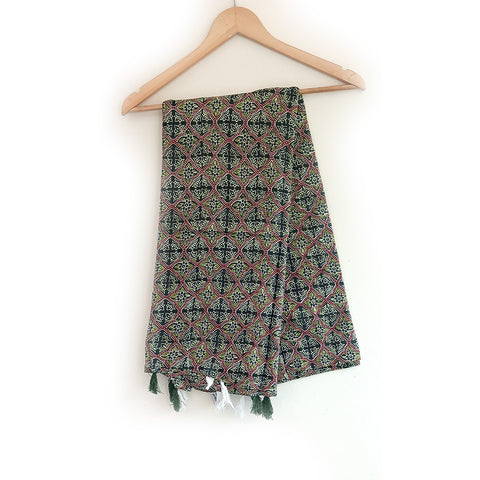 Lightweight Breathable Pure Cotton Stole Scarf for Summer, Size2,25 Mtr