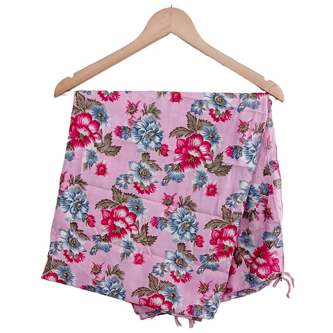India Scarves Women's Designer  floral Design Scarf - All Seasons, Stylish & Comfortable Size L 170 Cm X W 70 Cm