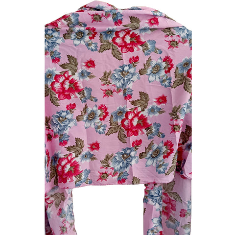 India Scarves Women's Designer  floral Design Scarf - All Seasons, Stylish & Comfortable Size L 170 Cm X W 70 Cm