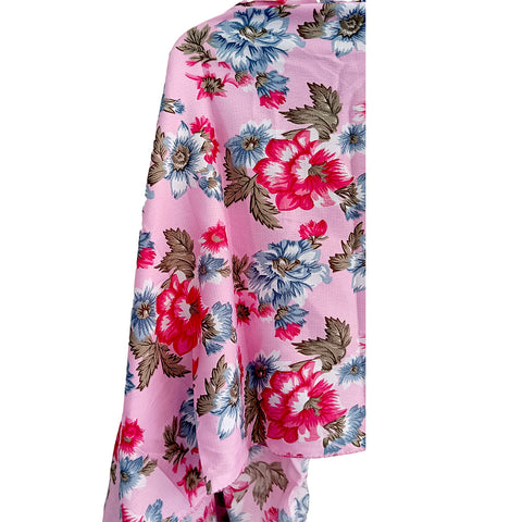 India Scarves Women's Designer  floral Design Scarf - All Seasons, Stylish & Comfortable Size L 170 Cm X W 70 Cm