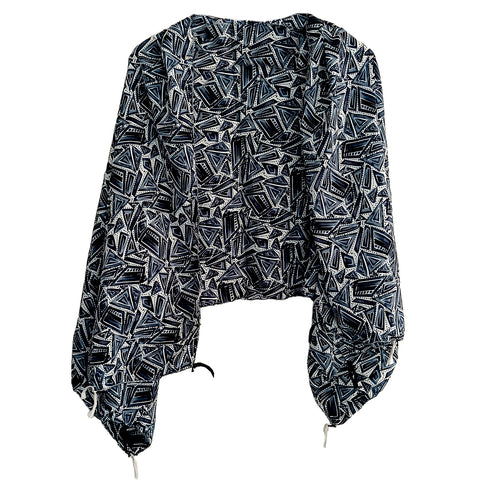 India Scarves Women's Designer Black Design Scarf - All Seasons, Stylish & Comfortable Size L 170 Cm X W 70 Cm