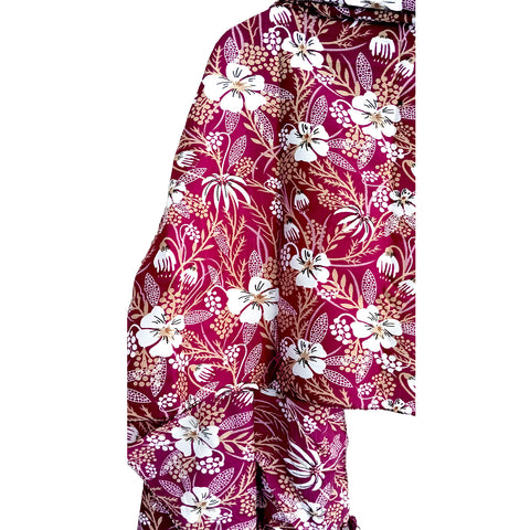 India Scarves Women's Designer Maroon colour  Scarf - All Seasons, Stylish & Comfortable Size L 170 Cm X W 70 Cm