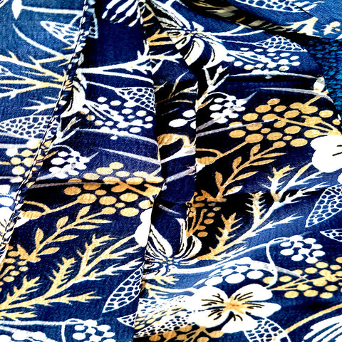 India Scarves Women's Designer Dark Blue colour  Scarf - All Seasons, Stylish & Comfortable Size L 170 Cm X W 70 Cm