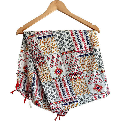 India Scarves Women's Designer  Scarf - All Seasons, Stylish & Comfortable Size L 170 Cm X W 70 Cm